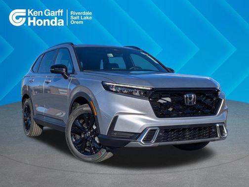 Solar Silver Metallic 2026 Honda CR-V Hybrid Sport Touring AWD