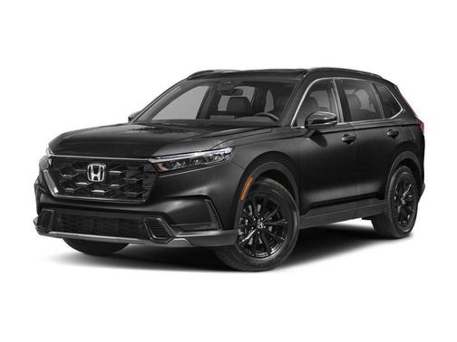 Gray 2025 Honda CR-V Hybrid Sport AWD