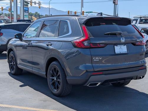 Gray 2025 Honda CR-V Hybrid Sport AWD