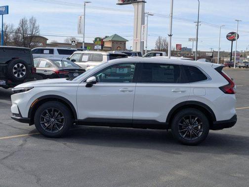 Platinum White Pearl 2026 Honda CR-V EX-L AWD