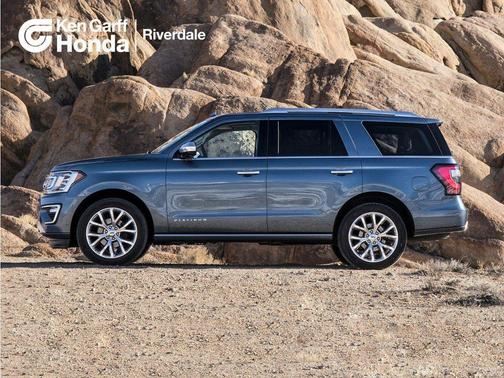 White Platinum Clearcoat Metallic 2018 Ford Expedition Limited
