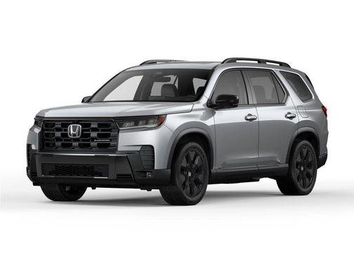 Solar Silver Metallic 2026 Honda Pilot Black Edition