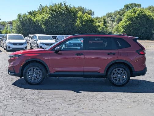 Radiant Red Metallic 2026 Honda CR-V Hybrid TrailSport AWD