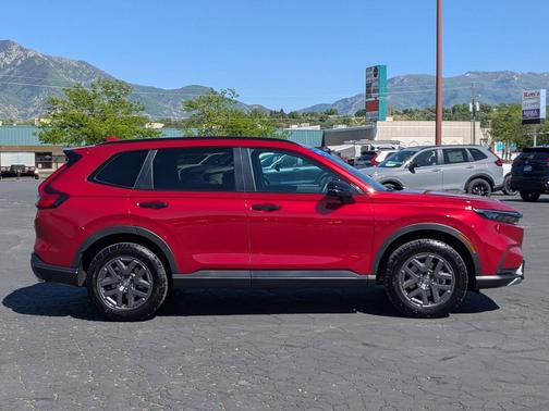 Radiant Red Metallic 2026 Honda CR-V Hybrid TrailSport AWD