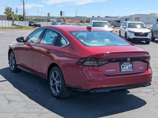 Radiant Red Metallic 2026 Honda Accord Hybrid EX-L
