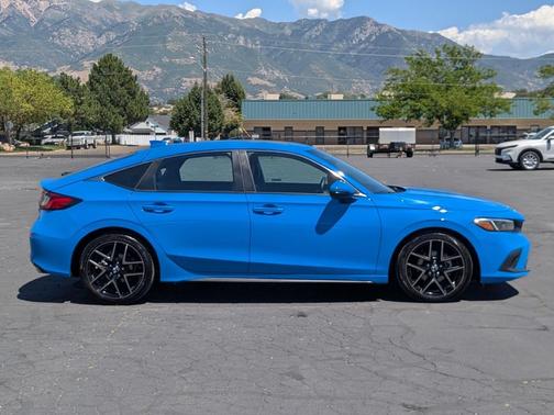 Boost Blue Pearl 2024 Honda Civic Sport Touring