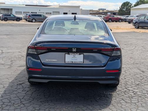 Canyon River Blue Metallic 2024 Honda Accord EX