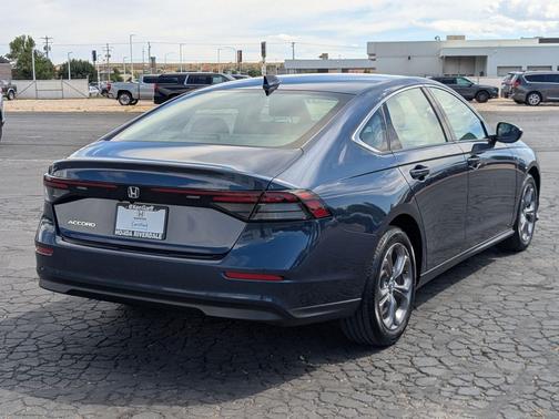 Canyon River Blue Metallic 2024 Honda Accord EX