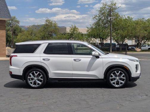 Hyper White 2020 Hyundai PALISADE SEL