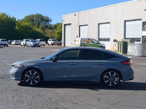 Gray 2026 Honda Civic Hybrid Sport Touring