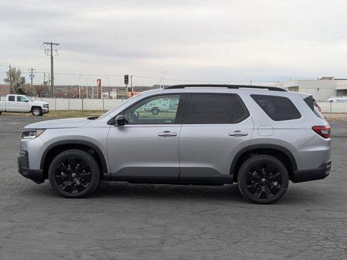 Solar Silver Metallic 2026 Honda Pilot Black Edition