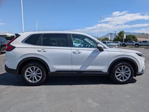 Platinum White Pearl 2024 Honda CR-V EX AWD