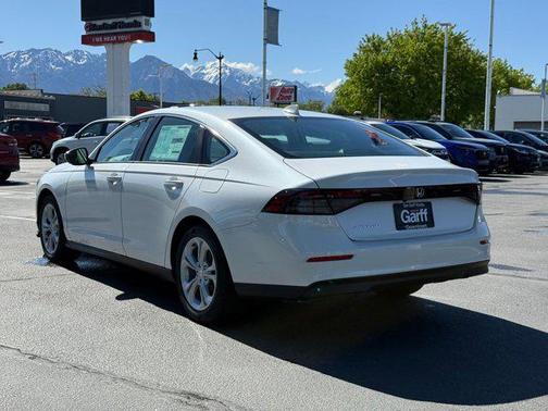 Platinum White 2026 Honda Accord LX 1.5T
