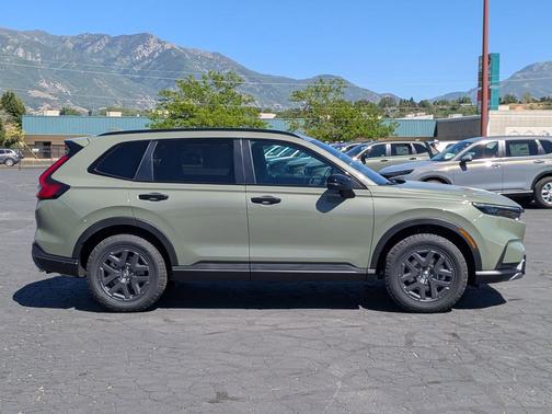 Ash Green Metallic 2026 Honda CR-V Hybrid TrailSport AWD