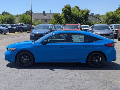 Boost Blue Pearl 2027 Honda Civic Hybrid Sport