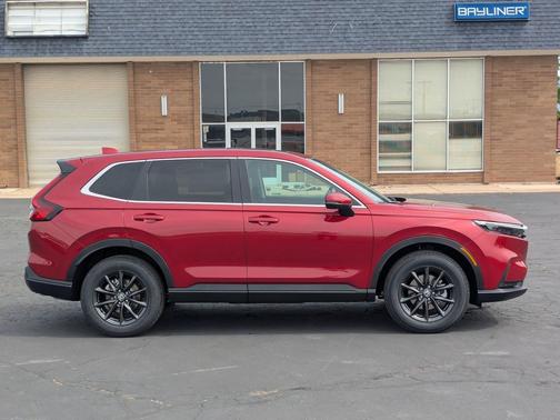 Radiant Red Metallic 2026 Honda CR-V EX-L AWD