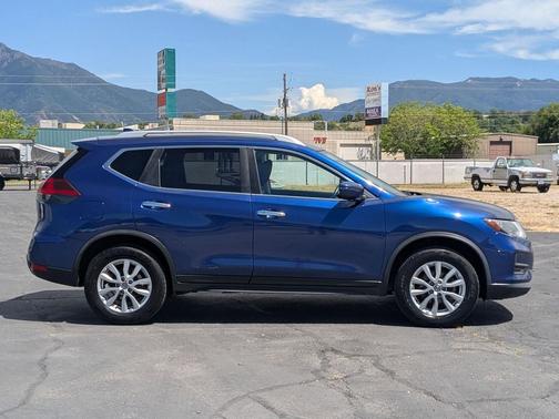 Caspian Blue 2018 Nissan Rogue SV