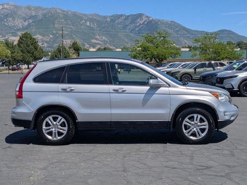 Alabaster Silver Metallic 2011 Honda CR-V EX-L
