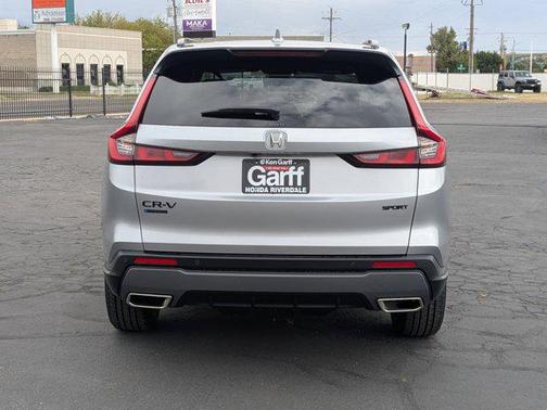 Solar Silver Metallic 2026 Honda CR-V Hybrid Sport-L AWD