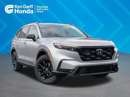 Solar Silver Metallic 2026 Honda CR-V Hybrid Sport-L AWD