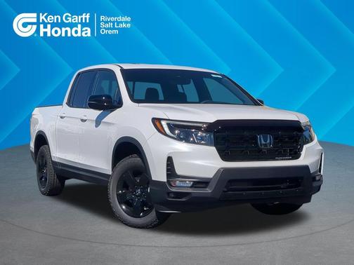 Platinum White Pearl 2026 Honda Ridgeline Black