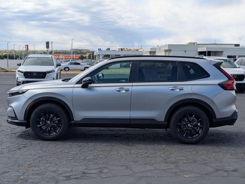 Solar Silver Metallic 2026 Honda CR-V Hybrid Sport AWD