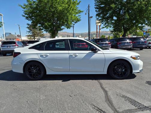 Platinum White 2026 Honda Civic Sport