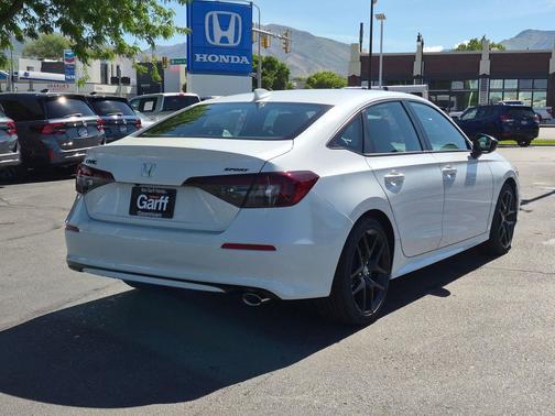 Platinum White 2026 Honda Civic Sport