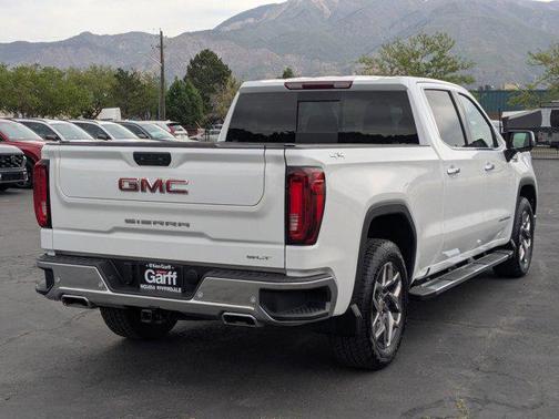 Summit White 2025 GMC Sierra 1500 SLT
