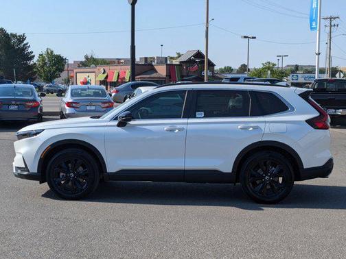 Platinum White Pearl 2024 Honda CR-V Hybrid Sport Touring AWD