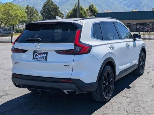 Platinum White Pearl 2024 Honda CR-V Hybrid Sport Touring AWD