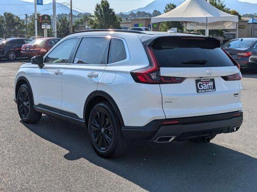 Platinum White Pearl 2024 Honda CR-V Hybrid Sport Touring AWD