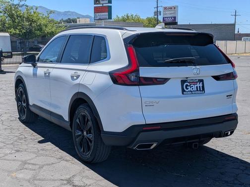 Platinum White Pearl 2024 Honda CR-V Hybrid Sport Touring AWD