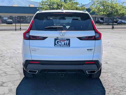 Platinum White Pearl 2024 Honda CR-V Hybrid Sport Touring AWD