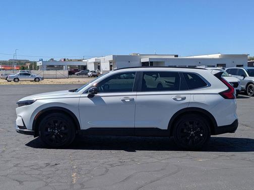 Platinum White Pearl 2024 Honda CR-V Hybrid Sport Touring AWD