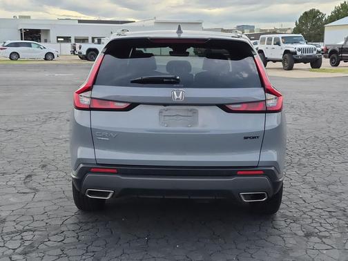 Gray 2024 Honda CR-V Hybrid Sport AWD