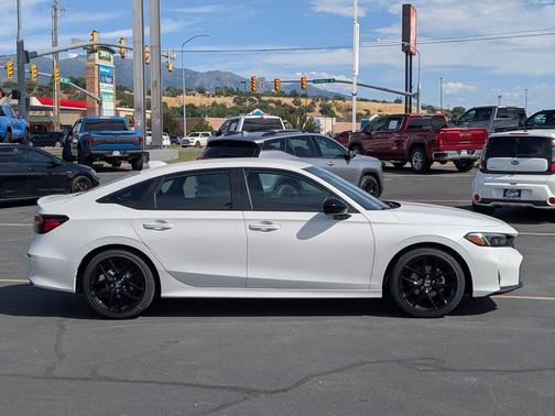 Platinum White Pearl 2026 Honda Civic Sport