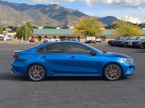Sporty Blue 2023 Kia Forte GT