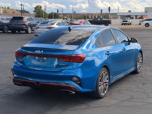 Sporty Blue 2023 Kia Forte GT