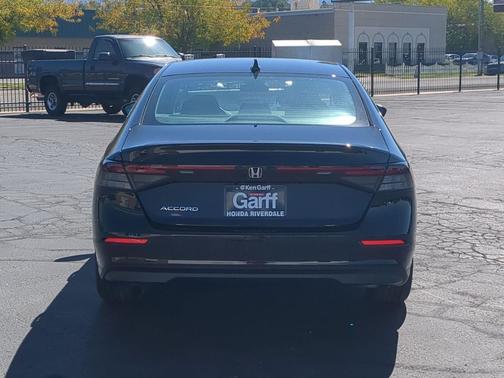 Crystal Black Pearl 2026 Honda Accord LX 1.5T
