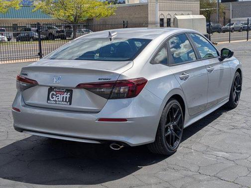 Solar Silver Metallic 2026 Honda Civic Sport
