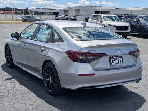 Solar Silver Metallic 2026 Honda Civic Sport
