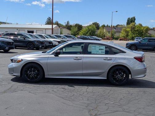 Solar Silver Metallic 2026 Honda Civic Sport