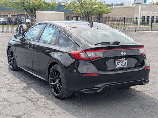 Crystal Black Pearl 2026 Honda Civic Hybrid Sport