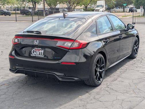Crystal Black Pearl 2026 Honda Civic Hybrid Sport
