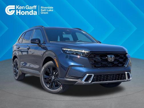 Canyon River Blue Metallic 2026 Honda CR-V Hybrid Sport Touring AWD