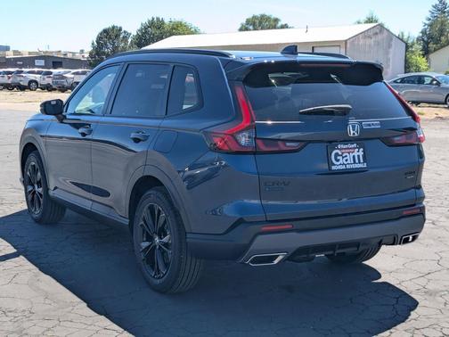 Canyon River Blue Metallic 2026 Honda CR-V Hybrid Sport Touring AWD