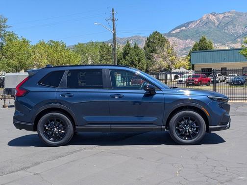 Canyon River Blue Metallic 2026 Honda CR-V Hybrid Sport-L AWD