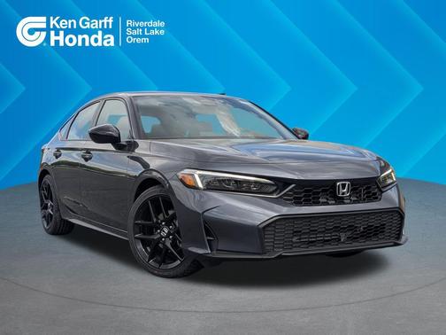 Meteorite Gray Metallic 2026 Honda Civic Sport