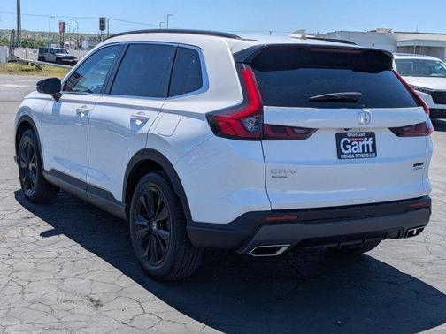 Platinum White Pearl 2024 Honda CR-V Hybrid Sport Touring AWD